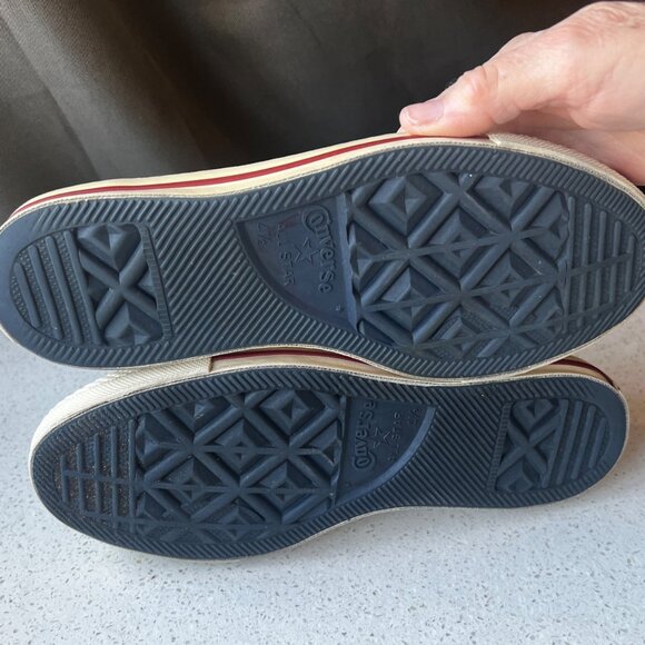 Converse All Star Chuck Taylor Low Top Sneakers Beige Canvas Womens US 6.5 - Picture 9 of 9